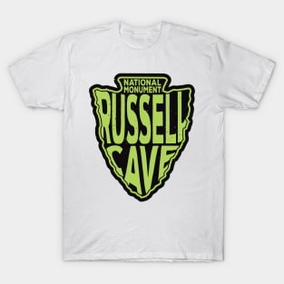 Russell Cave National Monument name arrowhead T-Shirt